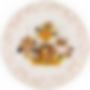 Тарелка Дерево мудрости 21*21 см. высота=2,5 см. 