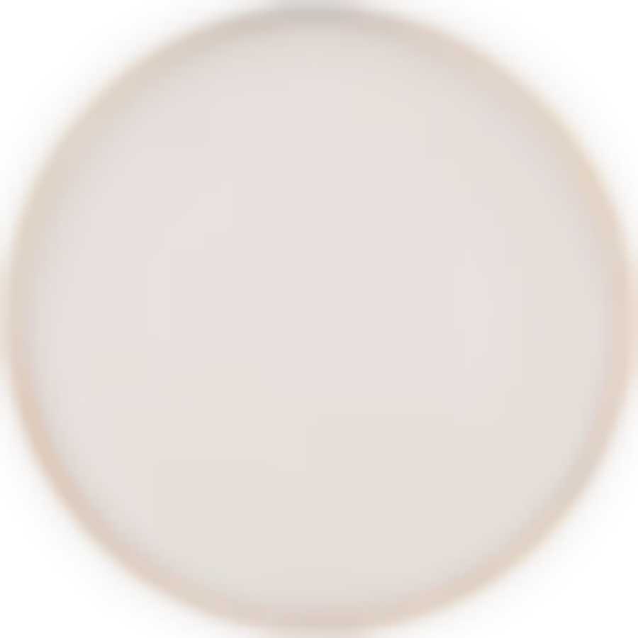 Тарелка обеденная bronco Solo 26,5 см бежевая 