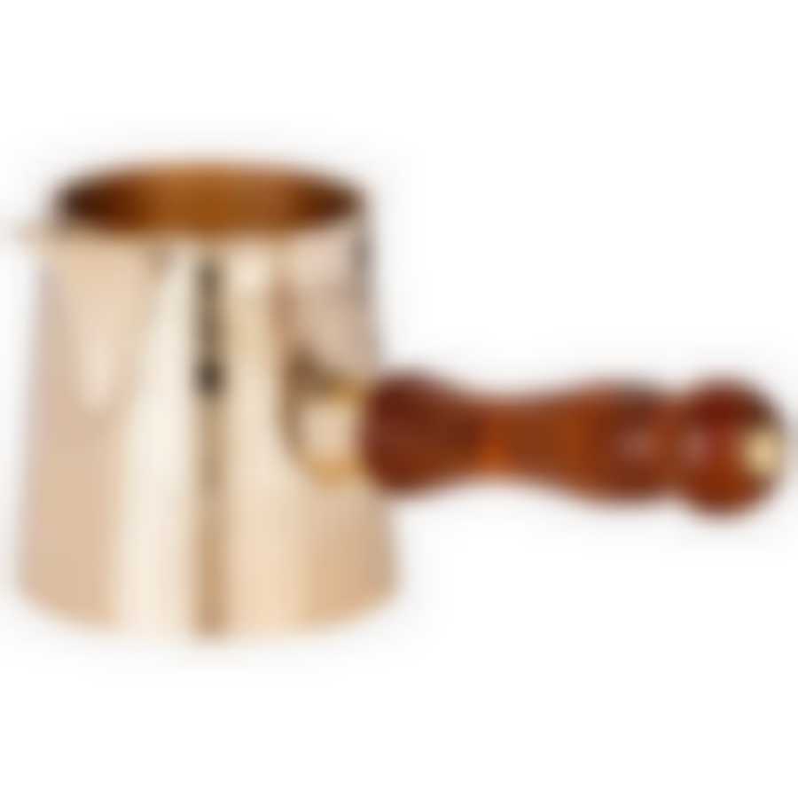 Турка резная Graving 200мл. латунь 