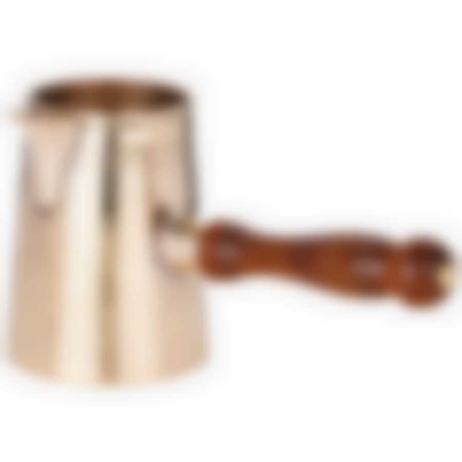 Турка резная Graving 400мл. латунь 