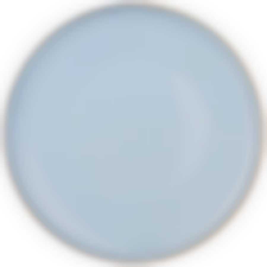 Тарелка обеденная bronco Solo 26,5 см бледно-голубая 