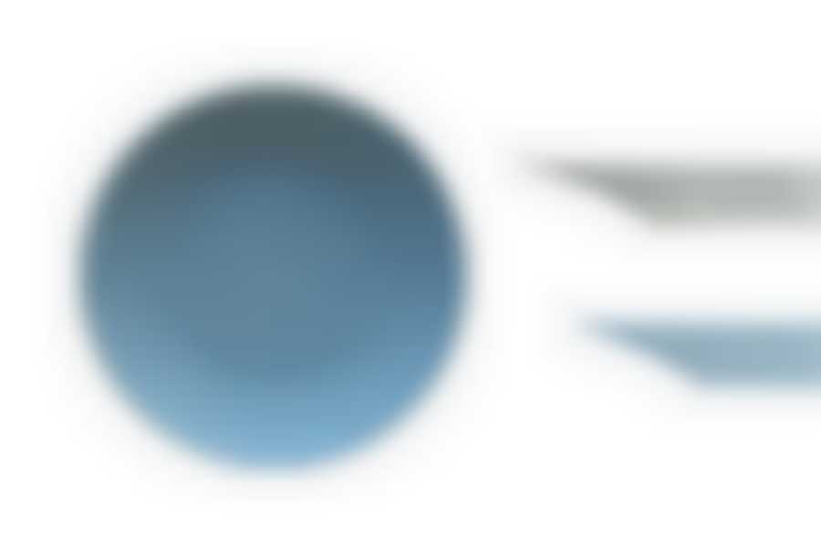 Тарелка плоская 8"-200мм (цв. голубой)