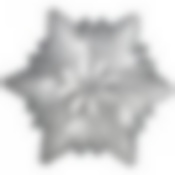 Блюдо Snowflake silver shiny 21см без упаковки 