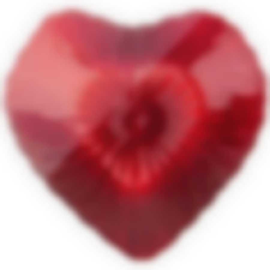 Блюдо Heart red shiny 23см