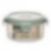 Контейнер для холодильника и микроволновой печи с клапаном "ECO STYLE" 0,55л (Зеленый флэк)