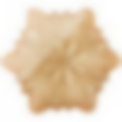 Блюдо Snowflake gold shiny 25см