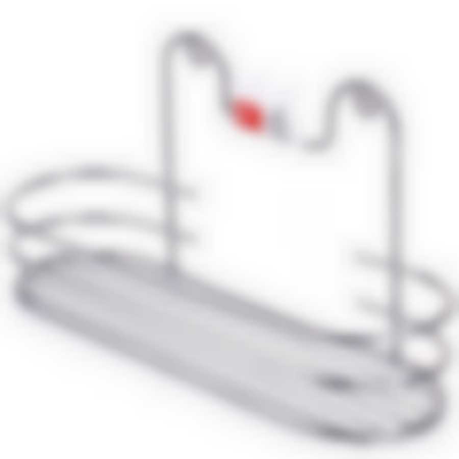 Полка настенная хром МВ