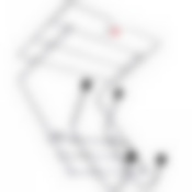 Вешалка д/одежды 2 крючка с полкой