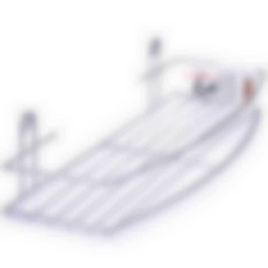 Полка настенная хром МВ