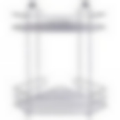 Полка угловая 2 секция хром МВ