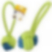 Игрушка-грейфер для собак "Отними!". Общая длина 18см, диаметр мячика 5см. NEW