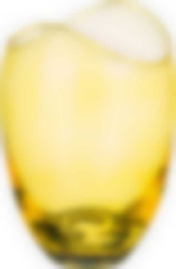 Ваза Гондола желтая высота=18 см. 