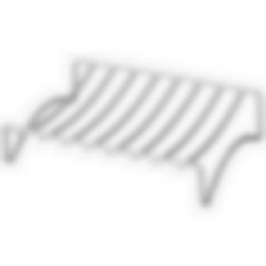 Мыльница настольная 13*10*3 см цвет:хром