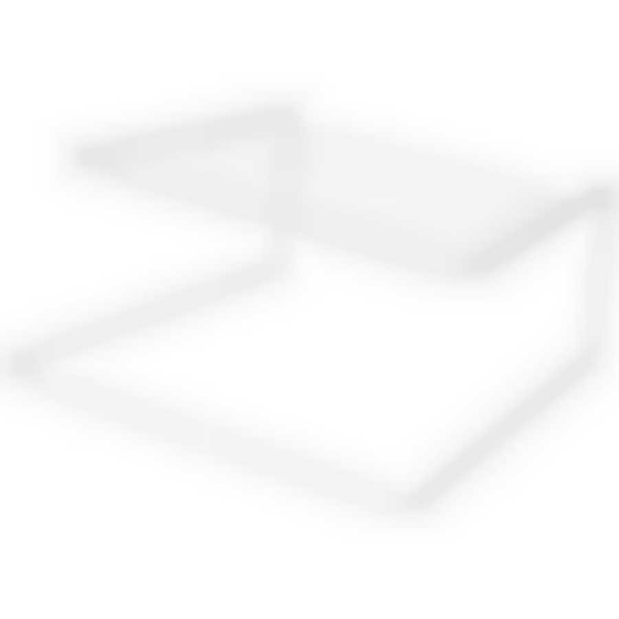 Подставка для посуды 25*20*9 см цвет: белый