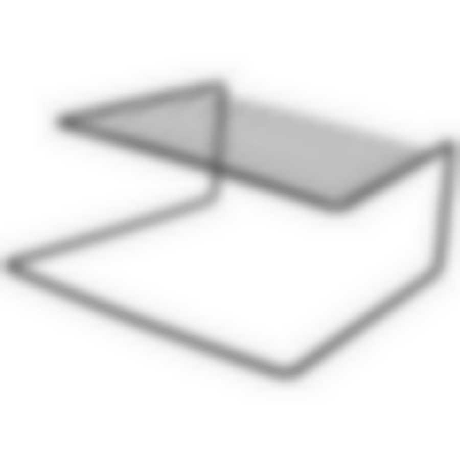 Подставка для посуды 25*20*9 см цвет:черный