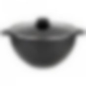 Казан со стекл крышкой agness Midnight 4 л