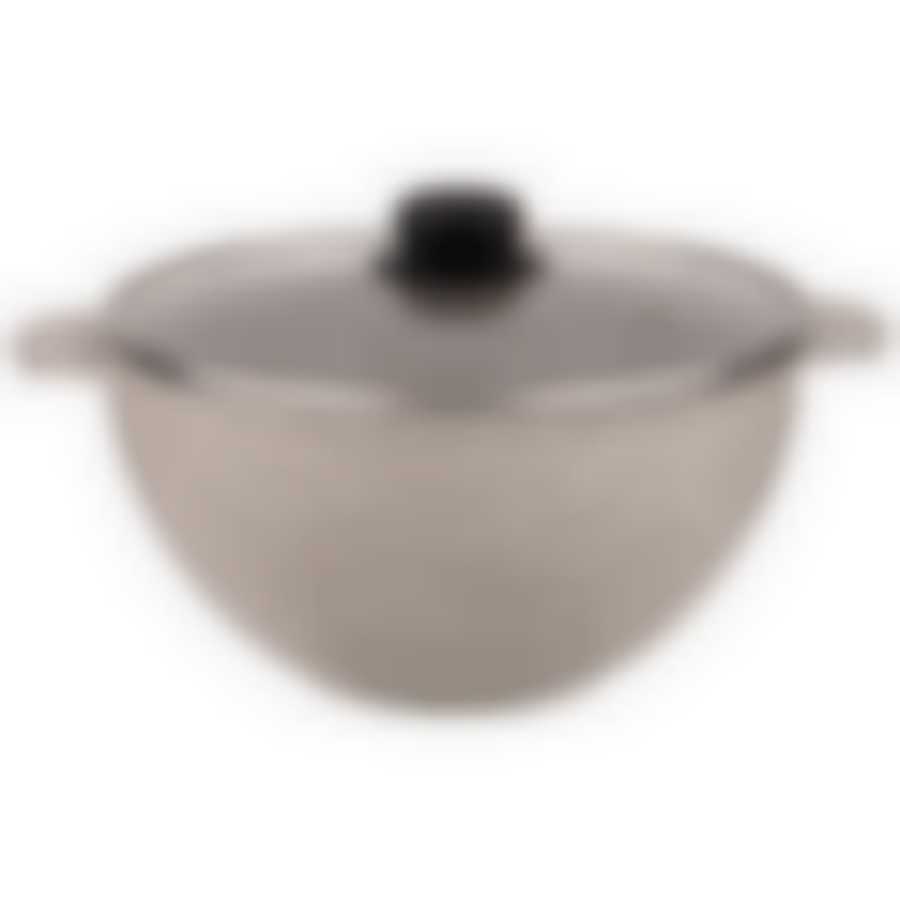 Казан со стекл крышкой agness Арктик 4 л