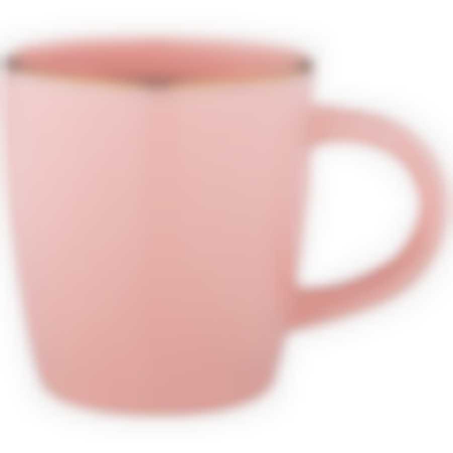 Кружка bronco Solo 350 мл пудровая 