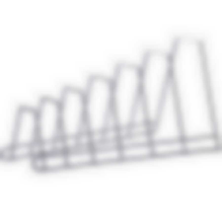 Подставка д/крышек хром