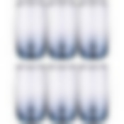 Набор стаканов из 6 шт Черное море омбре 330 мл