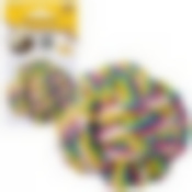 Игрушка для животных "Мячик-полосатик". Диаметр 7,5 см NEW