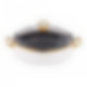 Сотейник agness эмалированный со стекл. крышкой и антипригар. Мраморным покрытием, 26см / 3,5л