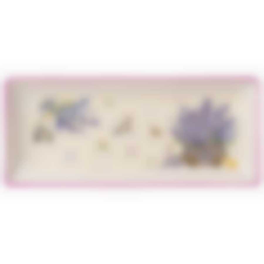 Блюдо Прованс лаванда 28*12 см. высота=3 см. 