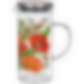 Кувшин agness Маки 1400 мл жаропрочное боросиликатное стекло