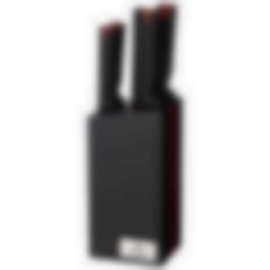 Набор ножей agness на деревянной подставке, 6 предметов