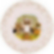 Тарелка подстановочная Дерево мудрости 26*26 см. высота=3 см. 