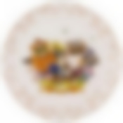 Тарелка подстановочная Дерево мудрости 26*26 см. высота=3 см. 