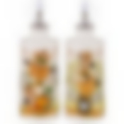 Набор для масла/уксуса Дерево мудрости 2пр. 6,5*6,5 см. высота=14,5 см. / 320 мл. 