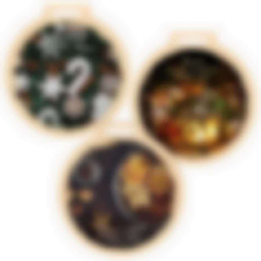 Разделочная доска  "Christmas". Диаметр 26см 3диз