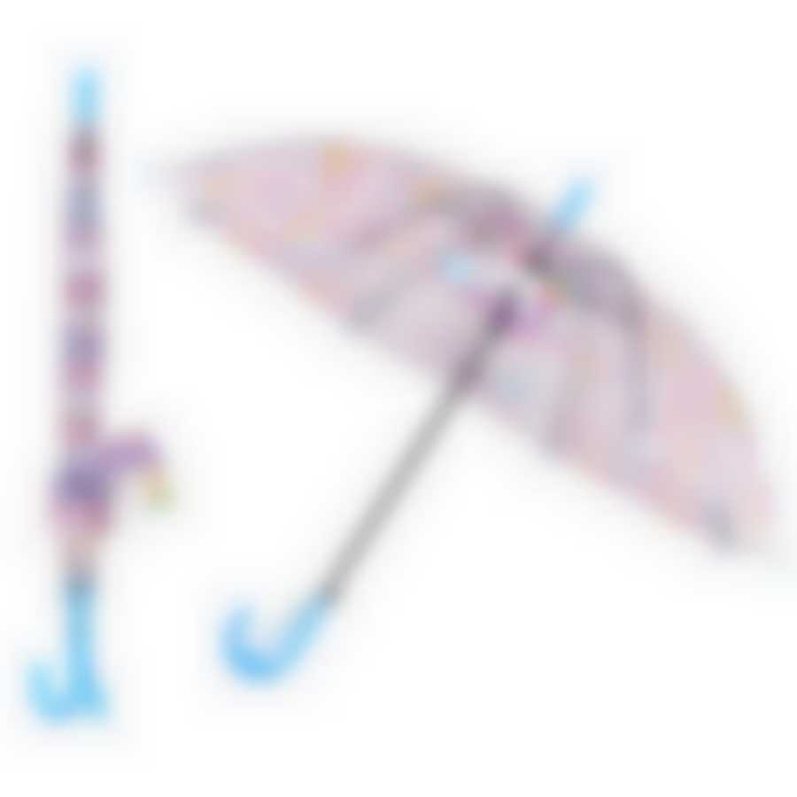 Зонт детский "Сны единорожки" (полуавтомат) D80см