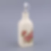 Бутылка для масла/уксуса "КОРЕЙСКАЯ РОЗА" высота=15 см.