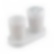 НАБОР BREEZE ДЛЯ ВАННОЙ КОМНАТЫ 2 ПРЕДМЕТА НА ПОДСТАВКЕ wave