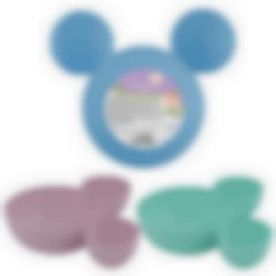 Детская тарелка "Маус" 3цв