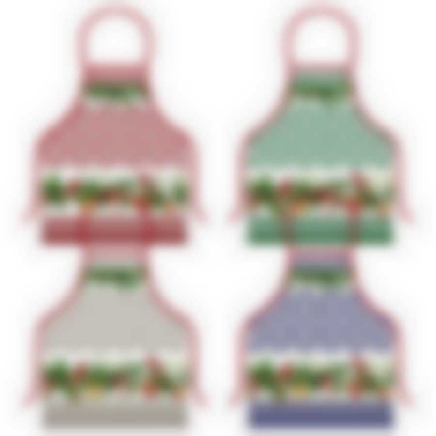 Фартук "Новогодние узоры".Размер 52х72см. 4 цв.