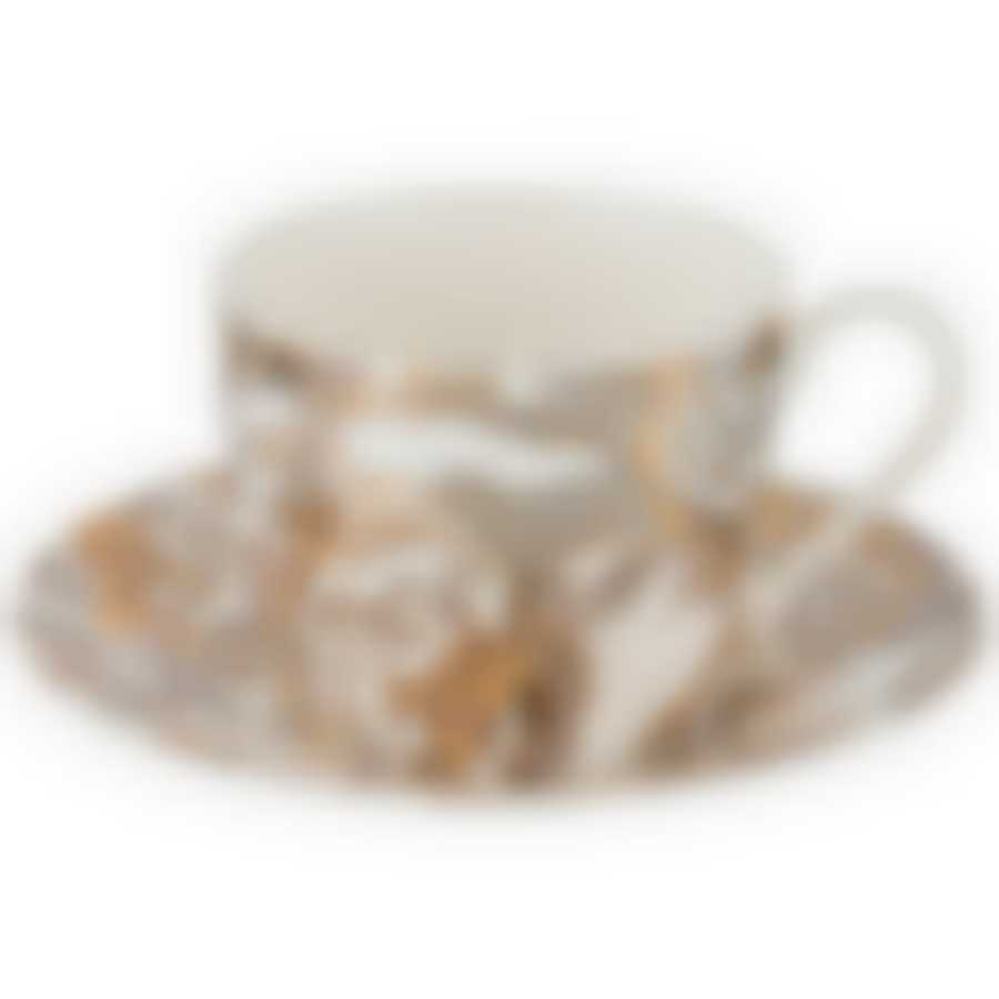 Чайный набор Golden rose на 1пер. 2пр 240мл, белый 