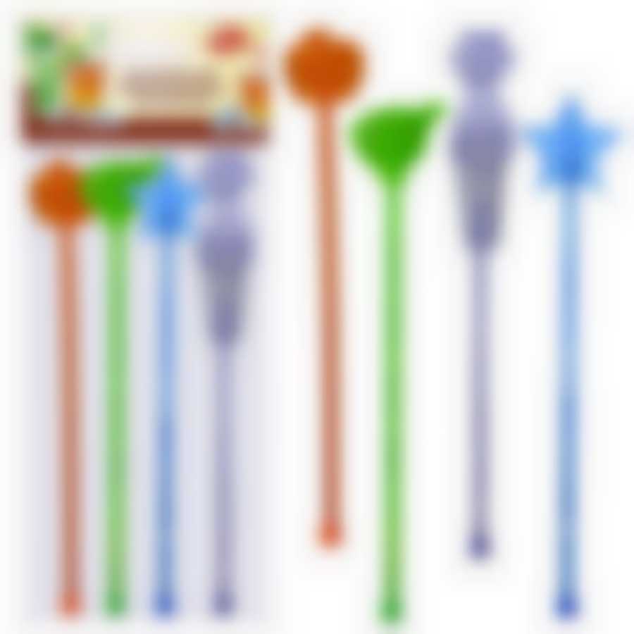 Палочки для размешивания коктейлей "Праздник". Набор 8 шт. 20,5см