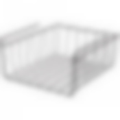 Подвесная корзина на полку 24*28*12 см цвет: черный