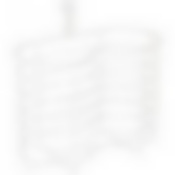 Органайзер для туалетной бумаги навесной 26*12*20 см цвет:белый