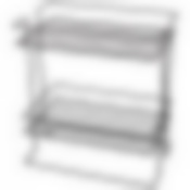 Органайзер настольный 25*15*27 см цвет: черный