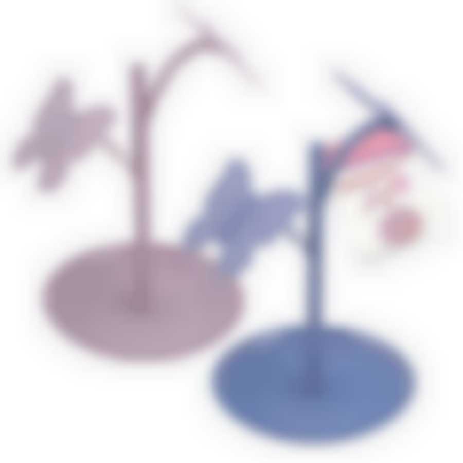 Держатель для украшений "Луговые бабочки" 2цв.