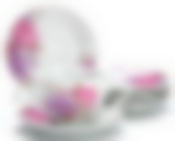 Чайный набор на 6 персон Loraine Цветы, 220 мл