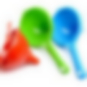 Воронка пластиковая с ручк. D111мм