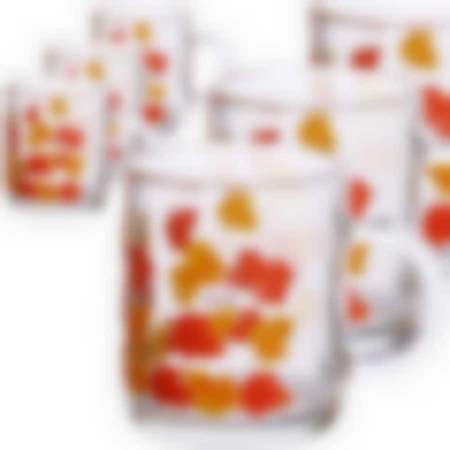 Кружки розовые 6 пр, 265 мл