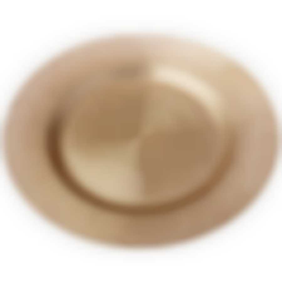 Тарелка Miracle gold shiny 28см без упаковки 