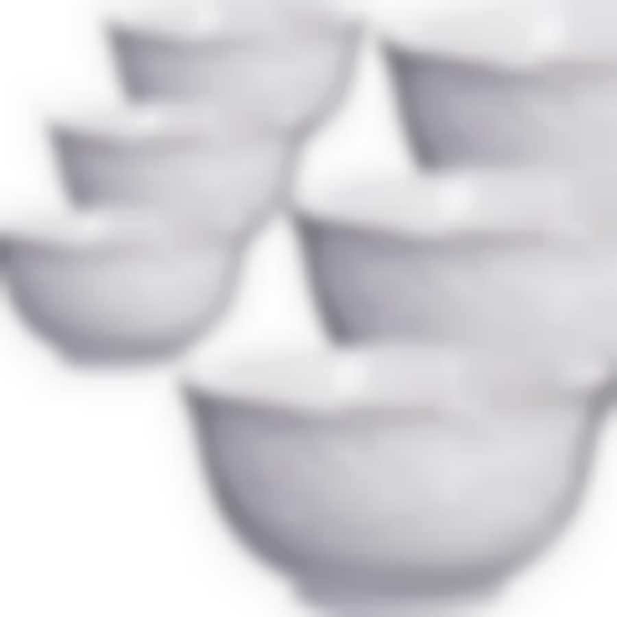 Набор салатников 6пр 1300мл,фарфор LR