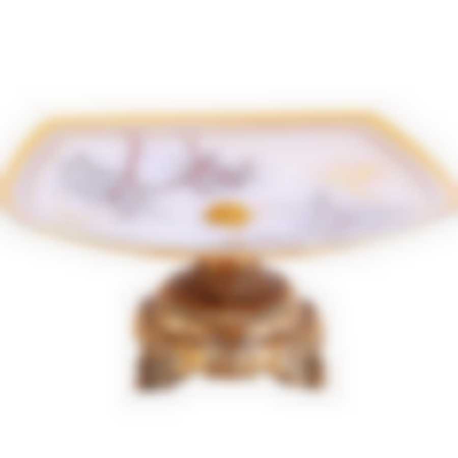 Тортница 30 см, стекло